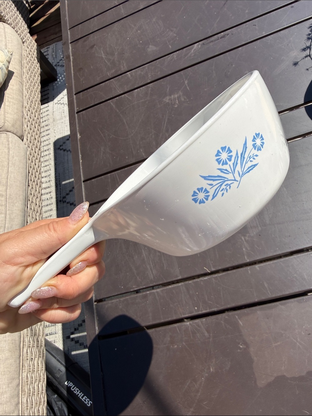 Vintage CorningWare Blue Cornflower 3 Cup Saucepan P-82-B (Made in Canada)